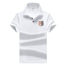Load image into Gallery viewer, Summer men Polo Shirt 95%synthetic fiber Polo Shirt Mens Short Sleeve Polo Shirt men Embroidered Business Casual Polo Shirt 1733