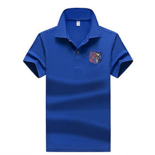 Load image into Gallery viewer, Summer men Polo Shirt 95%synthetic fiber Polo Shirt Mens Short Sleeve Polo Shirt men Embroidered Business Casual Polo Shirt 1733