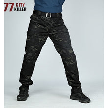 Load image into Gallery viewer, 77City Killer Tactical Pants Men Military Combat Waterproof Cargo Mens Pants Breathable SWAT Army.