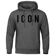 Load image into Gallery viewer, Icon Print Mens Hoodies 2019 Autumn Winter Sweatshirt Hot Sale Fashion Hoodie Casual hip hop Sweatshirt Autumn New Men Tracksuit
