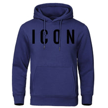 Load image into Gallery viewer, Icon Print Mens Hoodies 2019 Autumn Winter Sweatshirt Hot Sale Fashion Hoodie Casual hip hop Sweatshirt Autumn New Men Tracksuit
