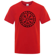 Load image into Gallery viewer, Men Vikings Odin Warrior Legend T Shirt Pure Cotton Tops Tee Novelty Men Short Sleeve Crewneck Tees Summer Cotton Mens T-Shirts
