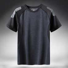 Load image into Gallery viewer, Quick Dry Sport T Shirt Men 2020 Short Sleeves Summer Casual Cotton Plus Asian Size M-5XL 6XL 7XL Top Tees GYM Tshirt Clothes
