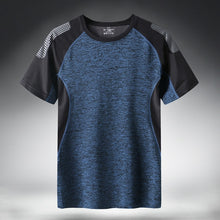 Load image into Gallery viewer, Quick Dry Sport T Shirt Men 2020 Short Sleeves Summer Casual Cotton Plus Asian Size M-5XL 6XL 7XL Top Tees GYM Tshirt Clothes
