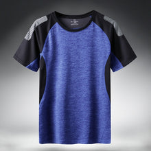 Load image into Gallery viewer, Quick Dry Sport T Shirt Men 2020 Short Sleeves Summer Casual Cotton Plus Asian Size M-5XL 6XL 7XL Top Tees GYM Tshirt Clothes
