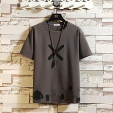 Load image into Gallery viewer, Short Sleeve T Shirt Men 2020 Summer High Quality Tshirt Top Tees Classic Brand Fashion Clothes Plus Size M-5XL O NECK
